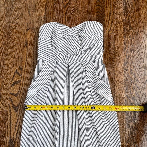 Stripe Strapless Dress - Sz 1 - Picture 6 of 11